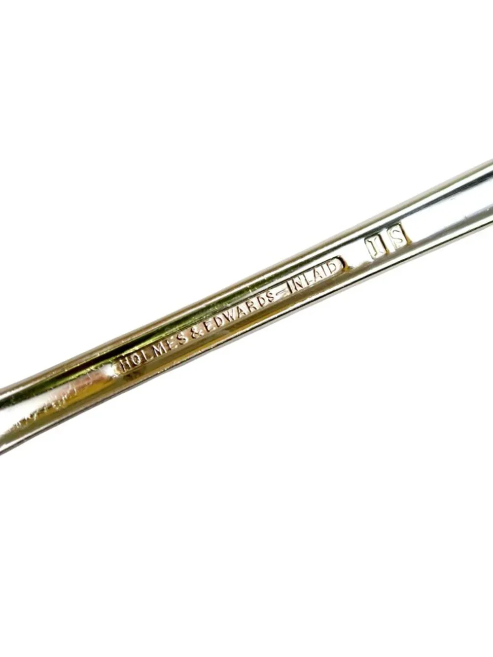 Lovely Lady Grille Forks (Set of 8) Holmes & Edwards Inlaid Silverplate Flatware